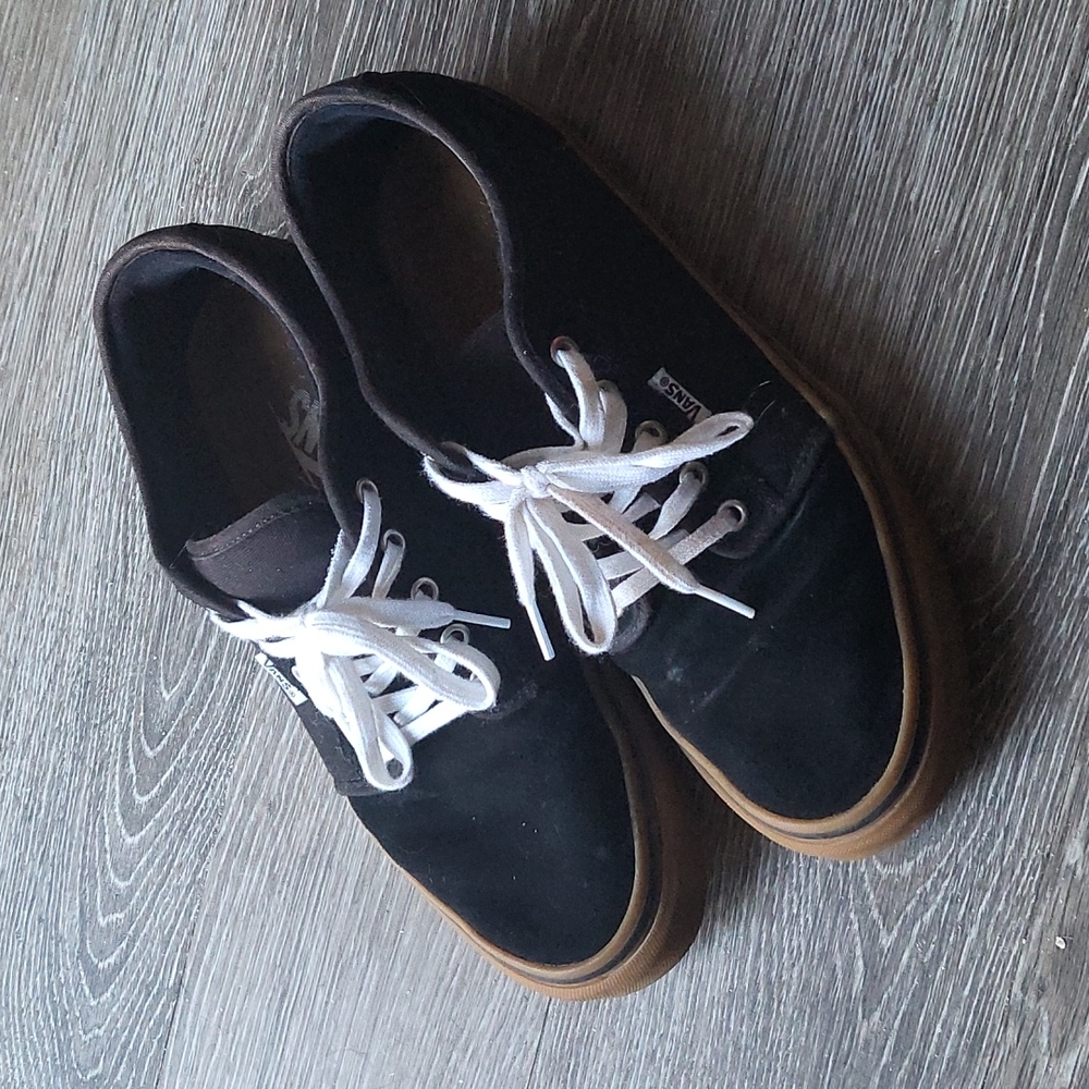 Black and Brown Men's Vans